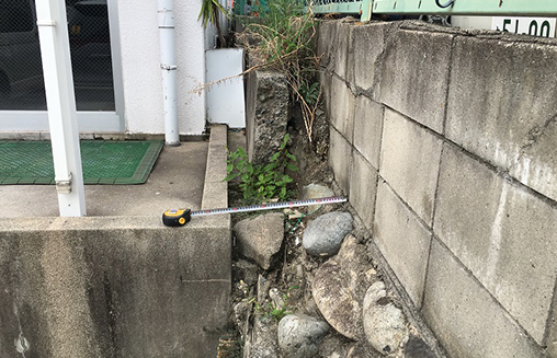 ブロック塀の安全調査・改修