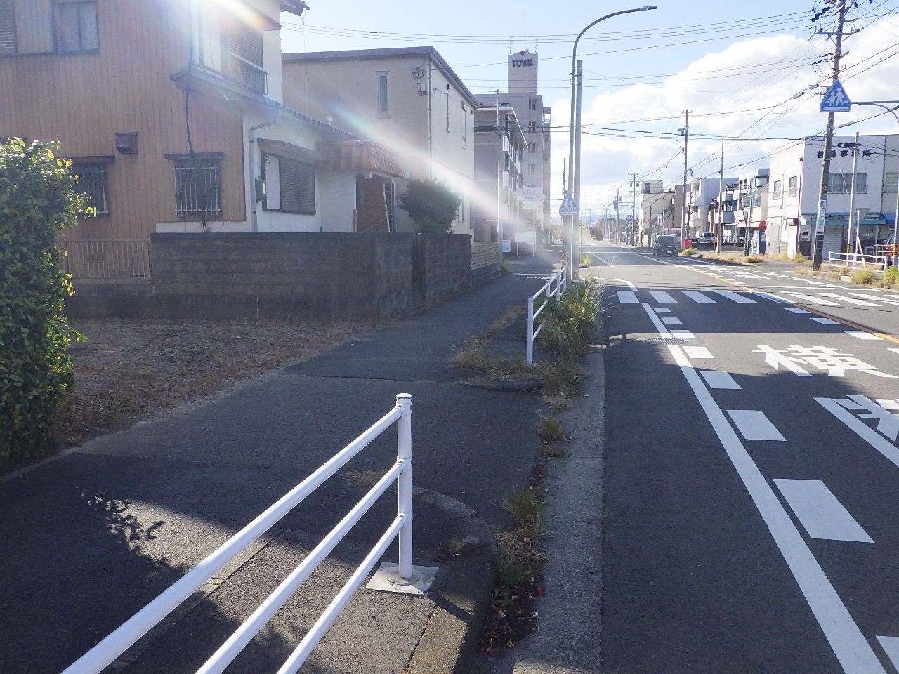 施工前の乗入部分の様子