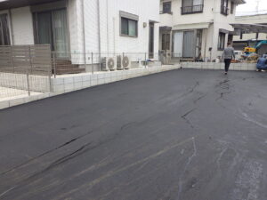 名古屋市熱田区|貸出用土地の駐車場整備工事